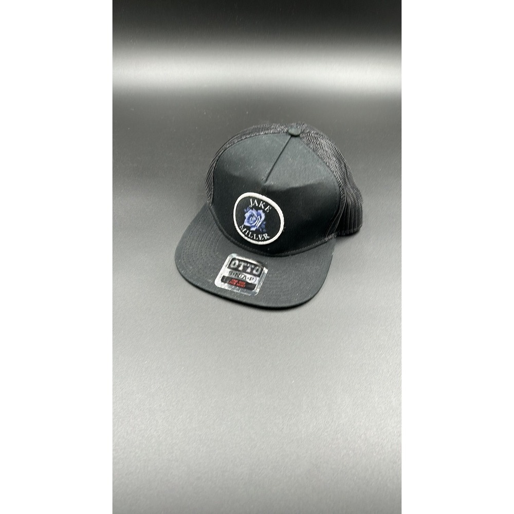 Jake Miller Official Merchandise Snapback Trucker Hat Black Blue Rose Otto Cap
